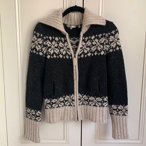 Vince 100% plush cashmere sweater jacket